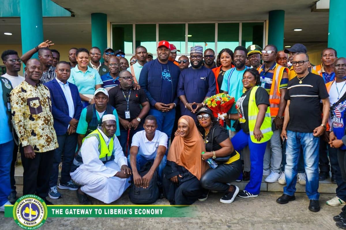 NPA Workers’ Union Honors Managing Director Sekou A.M. Dukuly and Senior Management for Regularizing Over 400 Contractors