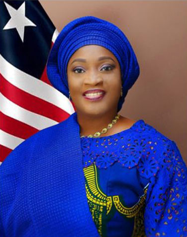 Hon. Chief Dr. Jewel Howard Taylor, Vice President of the Republic of Liberia