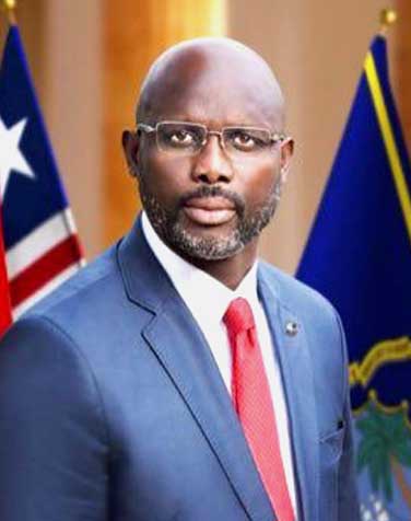 H.E. George Manneh Weah, President of the Republic of Liberia
